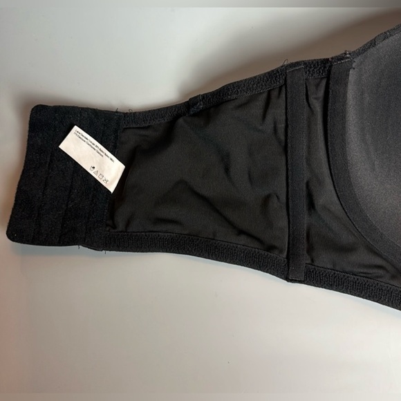 Maidenform Long Line Black Padded Push-Up
Strapless Bra Size 38D 🌺 - Picture 7 of 7